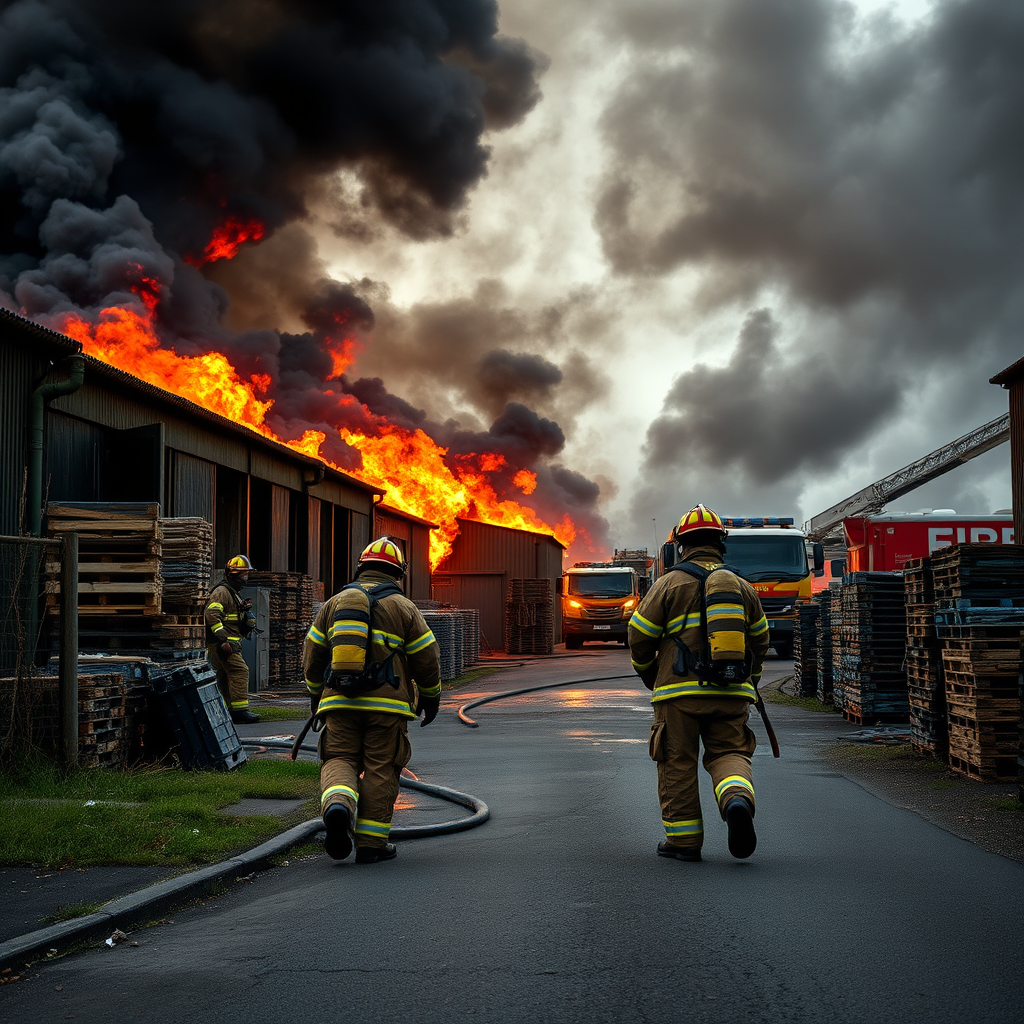 10 dramatic photos as fire crews tackle large Sutton Bonington industrial blaze